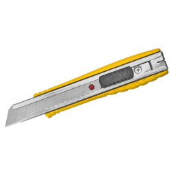 Nóż ostrze 18mm chowane metalowy karta Stanley