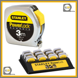Miara 3m x 12,7mm stalowa PowerLock Stanley